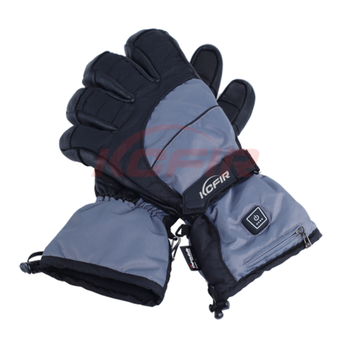 KCFIR heated ski glove KC-GC003 Black/gray 2016)